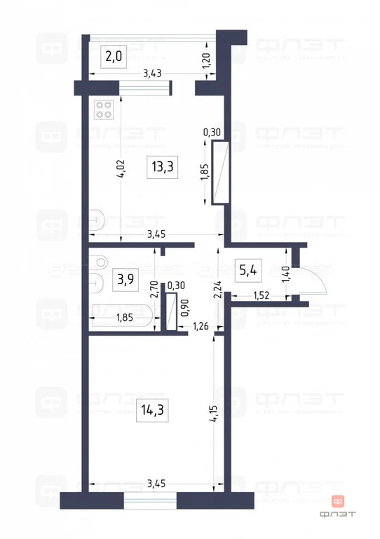 Продажа квартиры, Осиново, Зеленодольский район, ул. Садовая - Фото 10