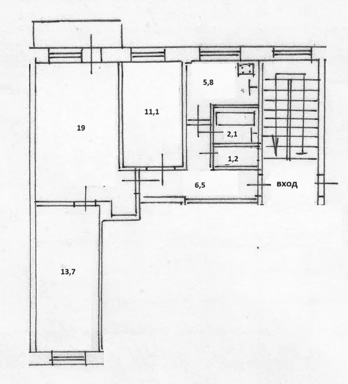 3-комнатная квартира - Фото 0