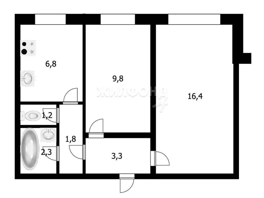 Продажа квартиры, Новосибирск, ул. Бориса Богаткова - Фото 7