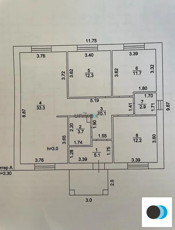 Продажа дома, Атаевка, ул. Атаевская - Фото 10