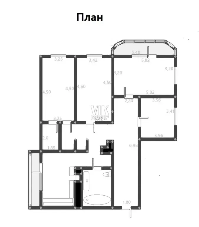 Продается четырехкомнатная квартира по Молодежному проезду дом 8 - Фото 8