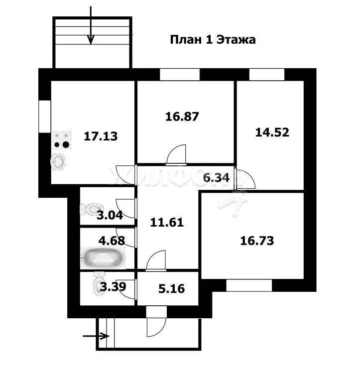 Продажа дома, Каинская Заимка, Новосибирский район - Фото 11