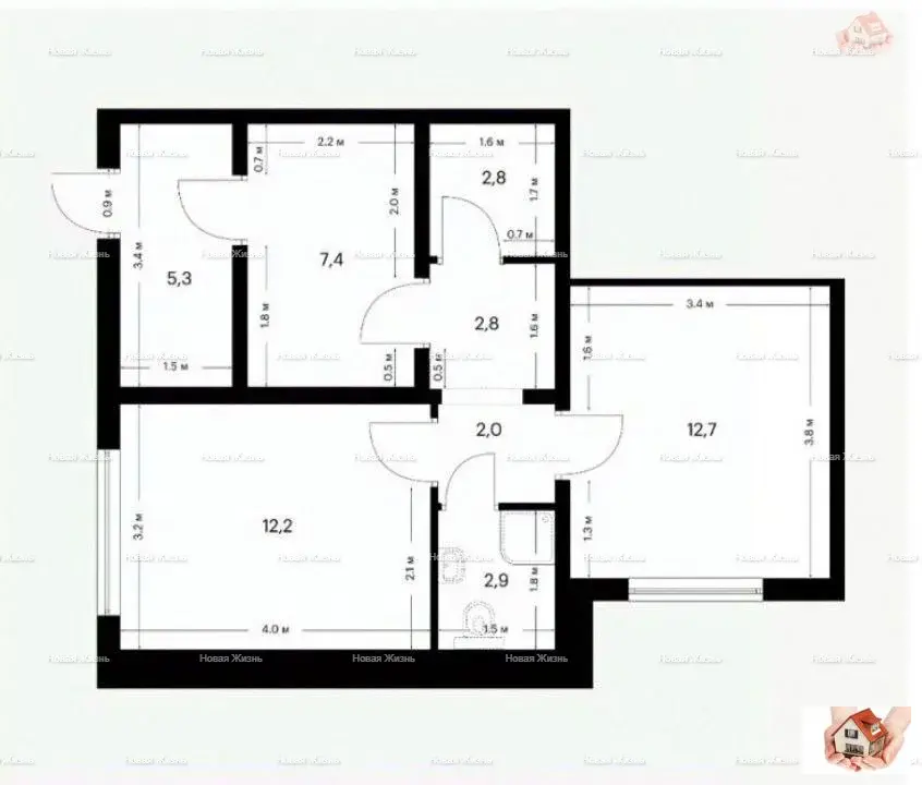 ПСН 48.1м2 Мироновская 46с2 - Фото 7