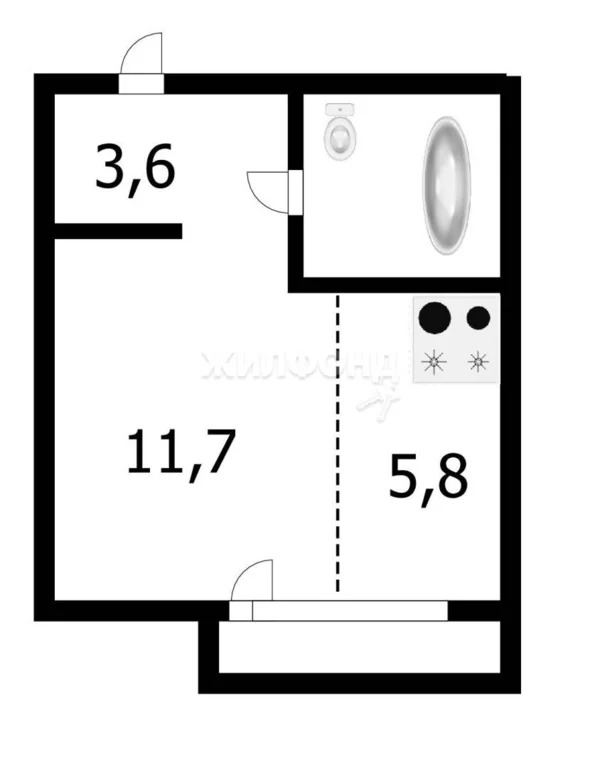 Продажа квартиры, Новосибирск, Василия Клевцова - Фото 15