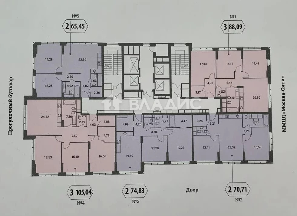 Москва, Шмитовский проезд, д.39с5, 2-комнатная квартира на продажу - Фото 4