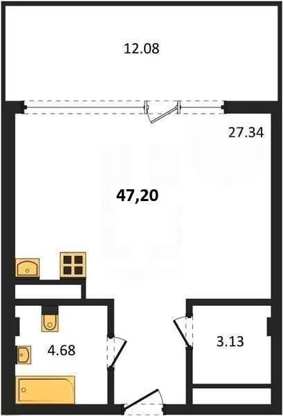 Продажа квартиры в новостройке, Севастополь, ул. Летчиков - Фото 1