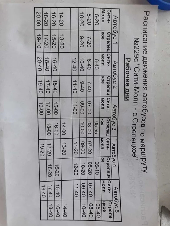 Расписание автобусов 229 большое пикино нижний новгород