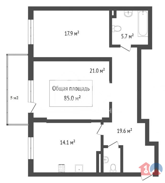 городской округ Новосибирск, Новосибирск, улица Фрунзе, д.232, ... - Фото 6