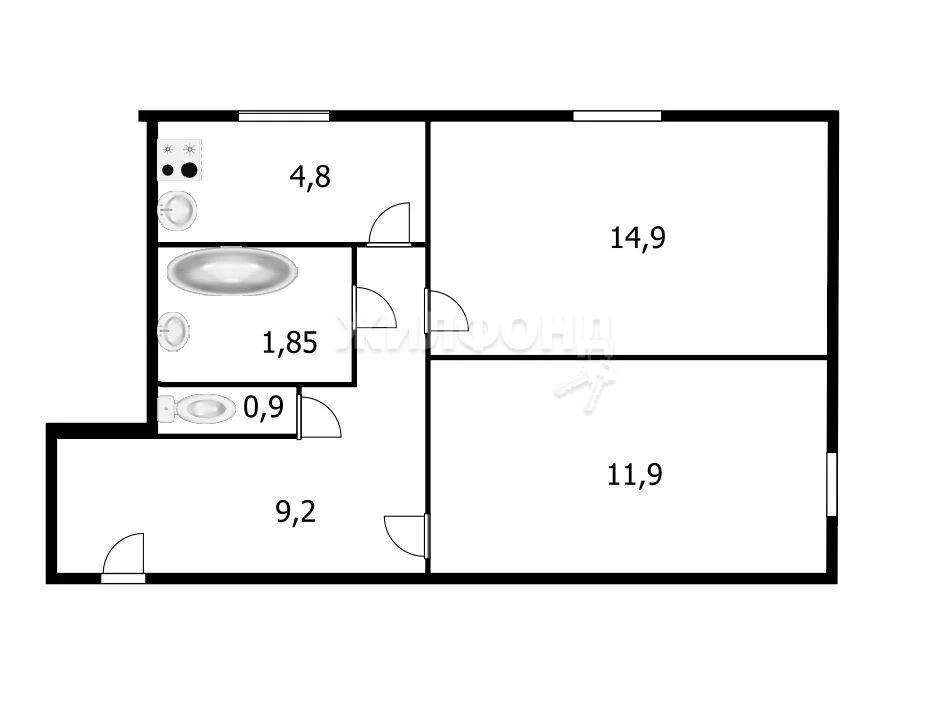 Продажа квартиры, Новосибирск, ул. Бурденко - Фото 11