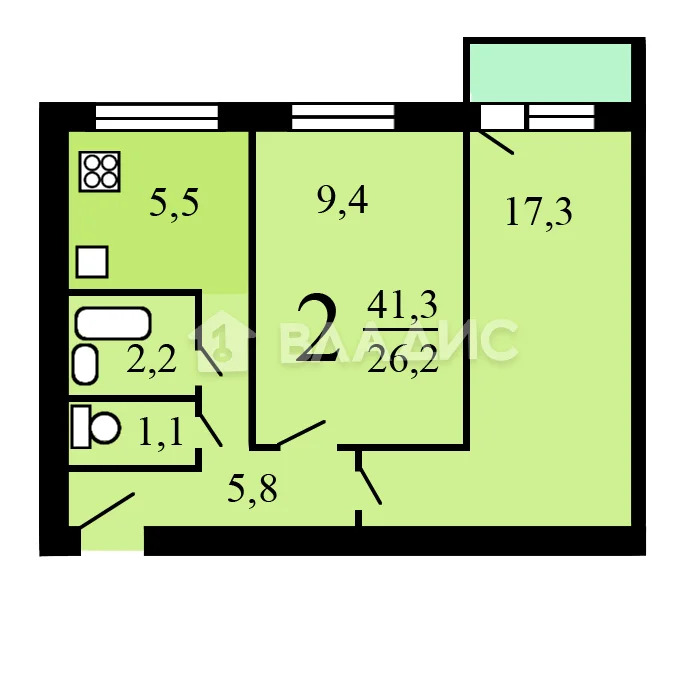 Москва, Байкальская улица, д.51к1, комната на продажу - Фото 26