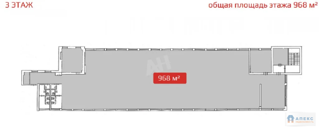 Аренда офиса 618 м2 м. Измайлово в бизнес-центре класса В в Измайлово - Фото 6