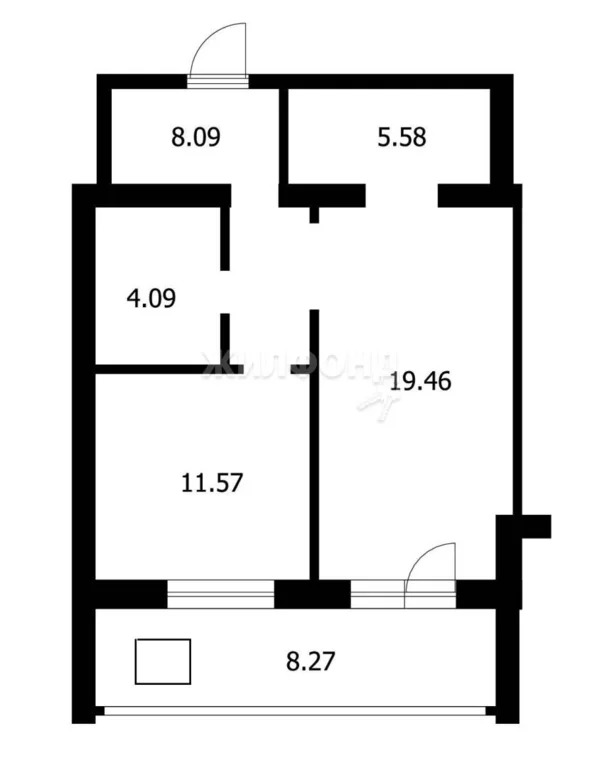 Продажа квартиры, Краснообск, Новосибирский район, 2-й микрорайон - Фото 11