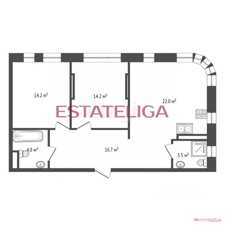 Продажа квартиры, улица Крузенштерна - Фото 2