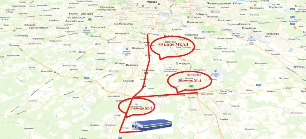 Продаю склад 1440.0м Московская область, Чехов муниципальный округ, ... - Фото 14