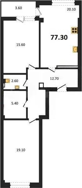 Продажа квартиры в новостройке, Севастополь, ул. Степаняна - Фото 1