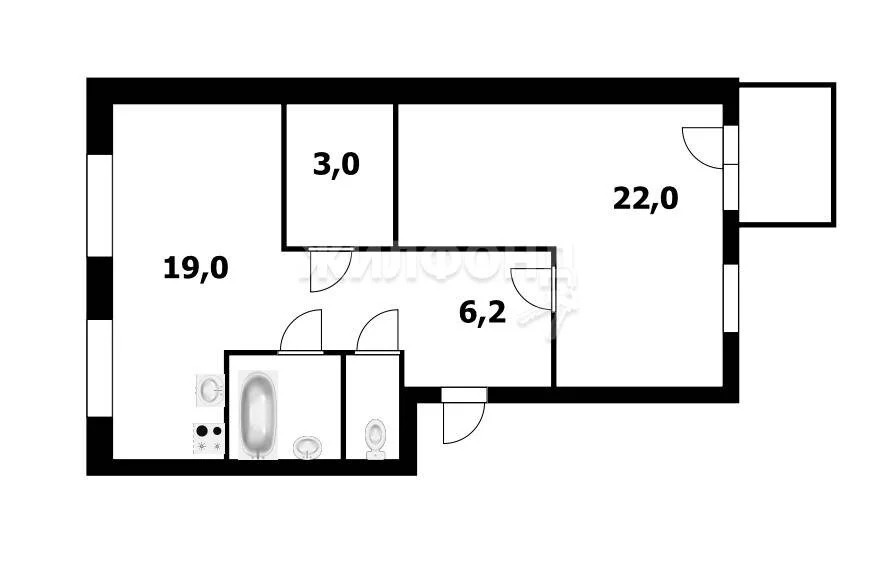 Продажа квартиры, Новосибирск, ул. Романова - Фото 12