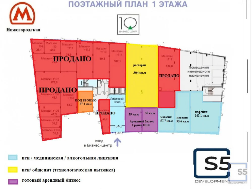 Продажа торгового помещения, м. Нижегородская, г.Москва - Фото 7