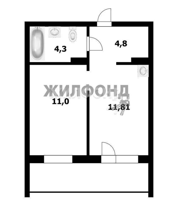 Продажа квартиры, Новосибирск, ул. Ватутина - Фото 10