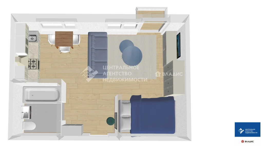 Продажа квартиры, Поляны, Рязанский район, ул. Новоселов - Фото 16