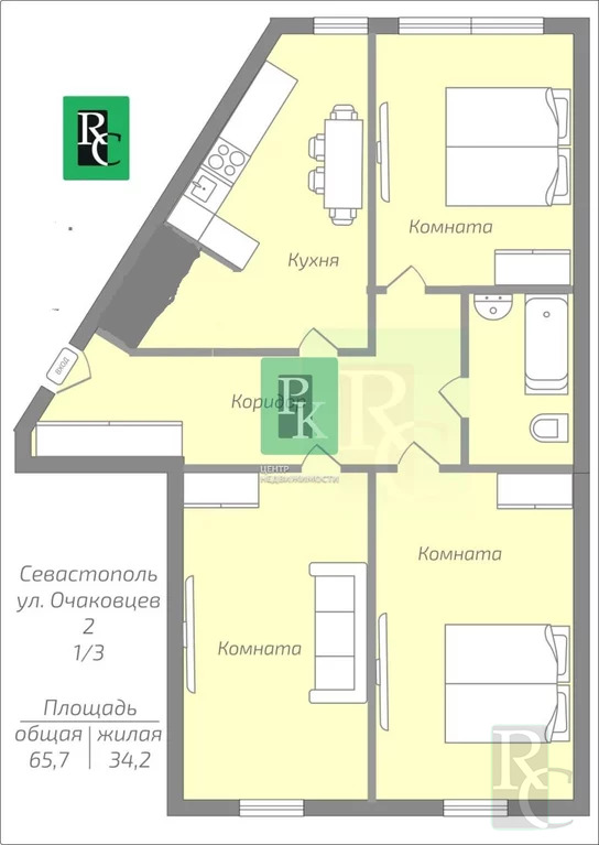 Продажа квартиры, Севастополь, ул. Очаковцев - Фото 40