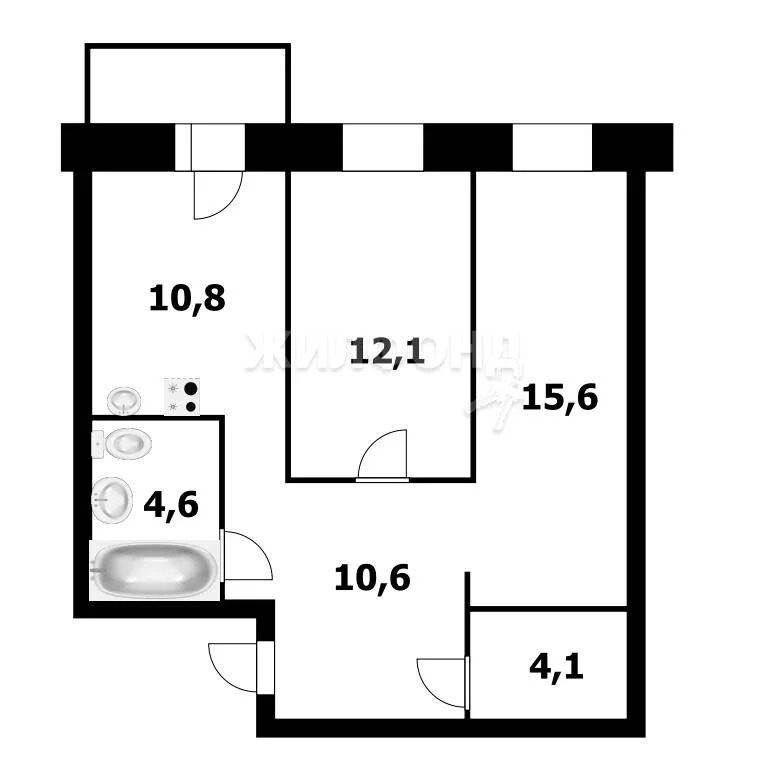 Продажа квартиры, Криводановка, Новосибирский район, Зелёная - Фото 0