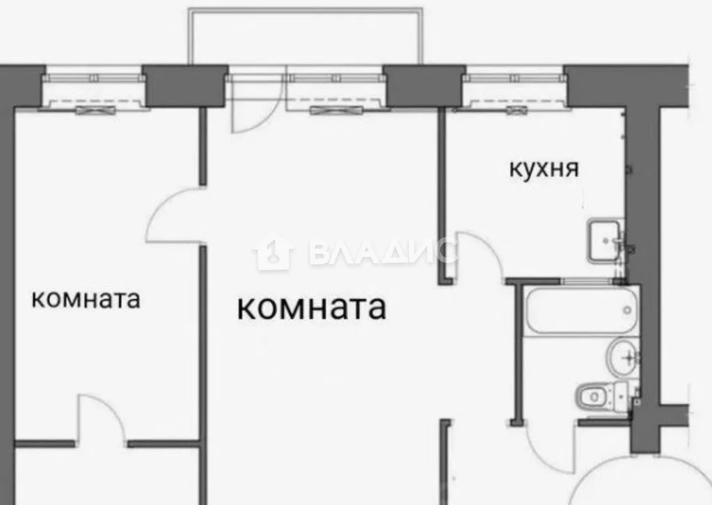 Москва, Погонный проезд, д.1к9, 2-комнатная квартира на продажу - Фото 21