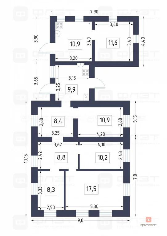 Продажа дома, Казань, ул. Софьи Ковалевской - Фото 20