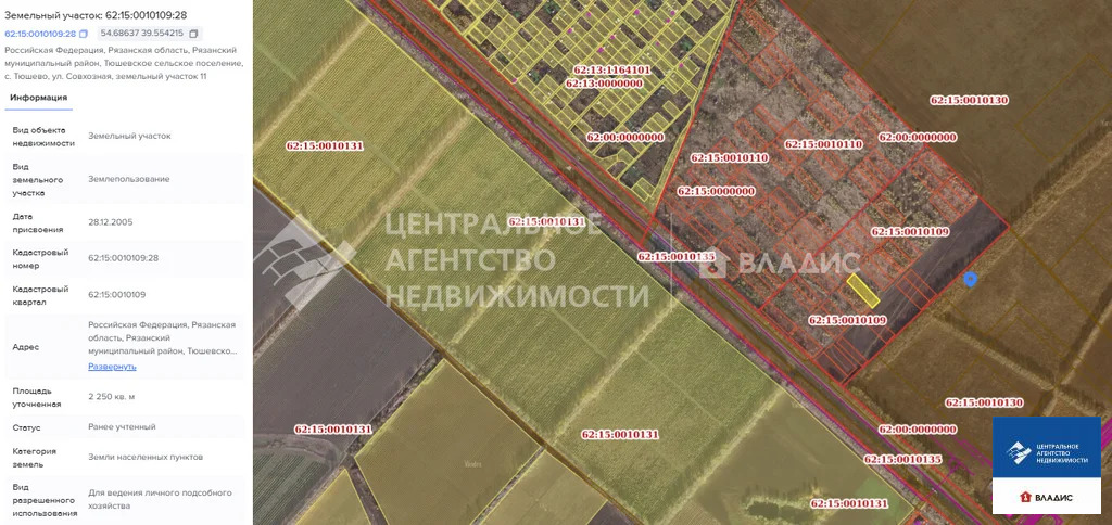 Продажа участка, Тюшево, Рязанский район - Фото 1