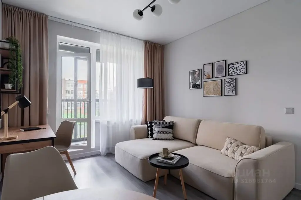 Снять однокомнатную квартиру 31.6м Пулковское ш., 95к3, ... - Фото 28