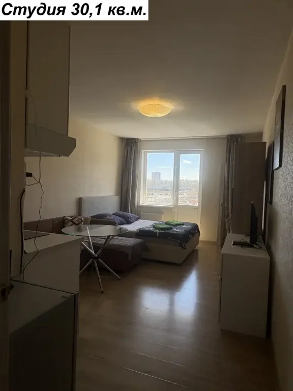 Студия с большим балконом - Фото 6