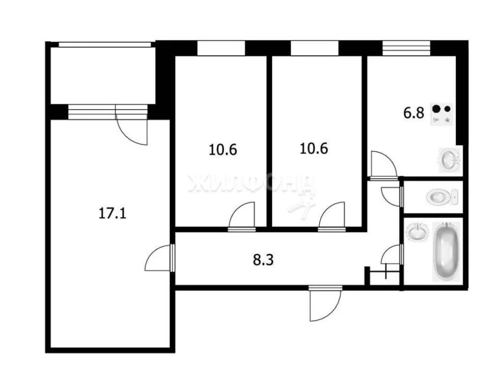 Продажа квартиры, Новосибирск, ул. Линейная - Фото 15