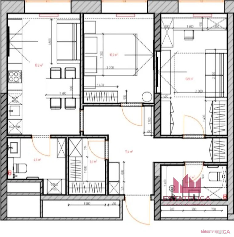 Аренда квартиры, Шелепихинская наб. - Фото 7