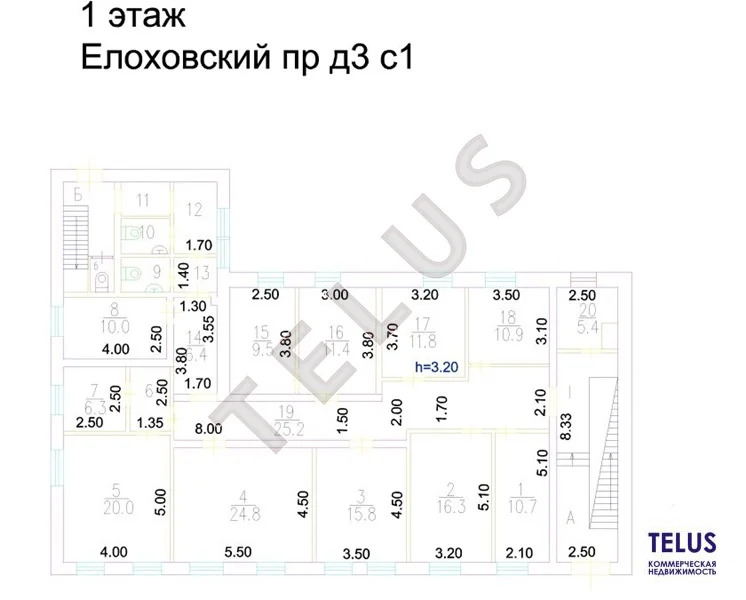 м Бауманская, Елоховский проезд, 467 м2, Здание (ном. объекта: 8246) - Фото 4