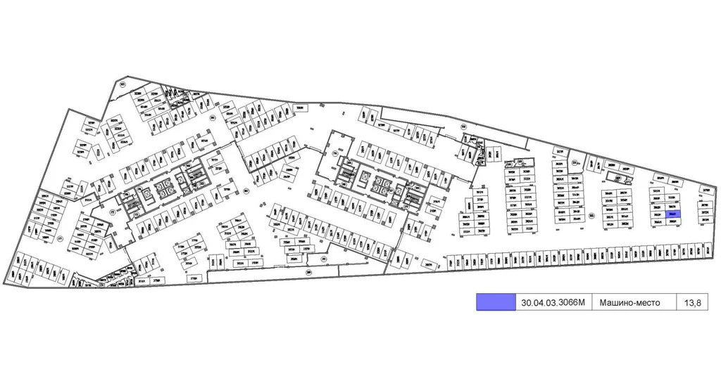 Продается место на закрытой стоянке, 13 м2 - Фото 2