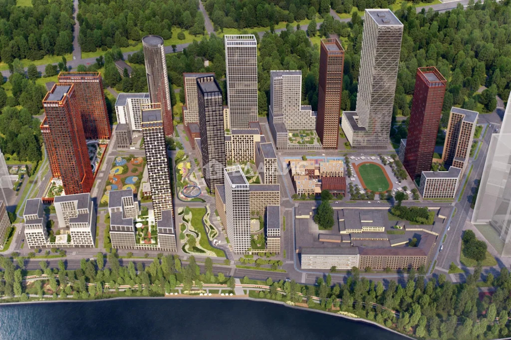 Москва, жилой комплекс Сидней Сити, д.к2/2, 2-комнатная квартира на ... - Фото 1