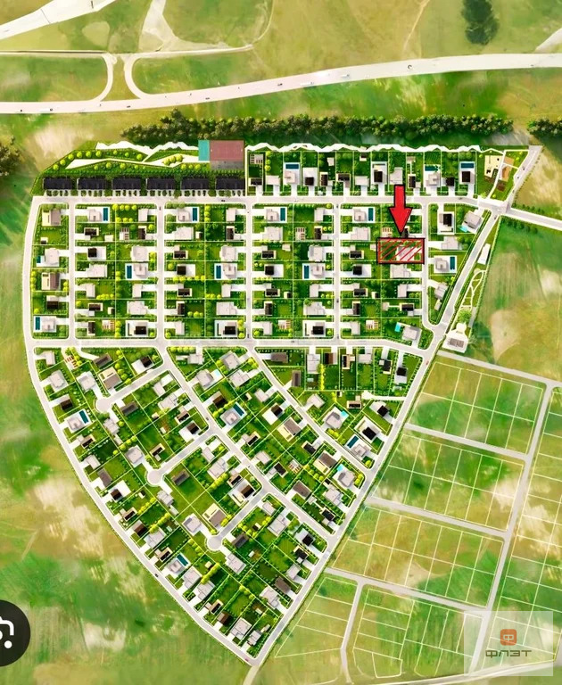 Продажа участка, Большие Кабаны, Лаишевский район, дом 6 - Фото 14
