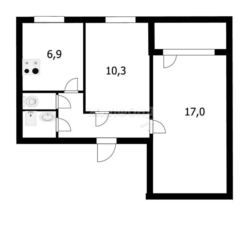 Продажа квартиры, Новосибирск, ул. Иванова - Фото 11