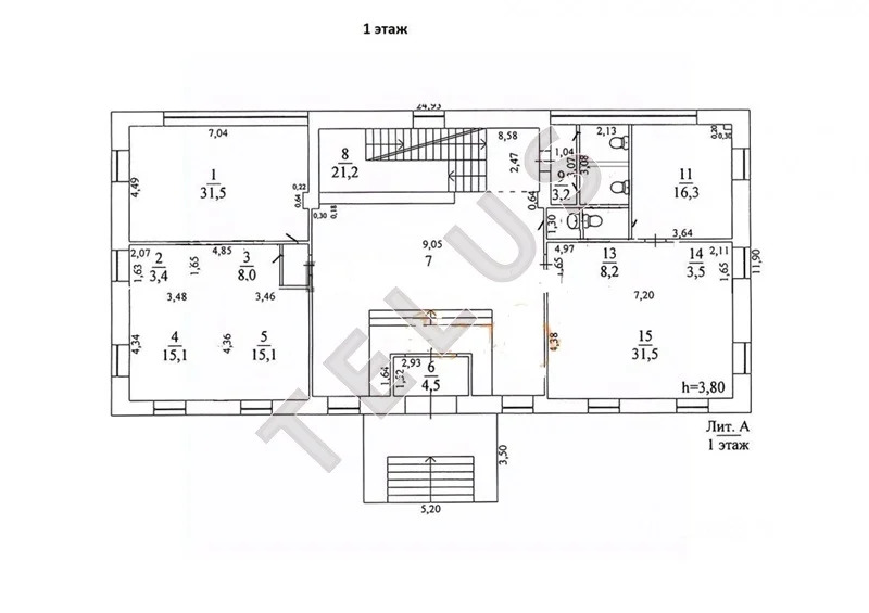м Бауманская, наб Академика Туполева, 969 м2, Здание (ном. объекта: ... - Фото 15