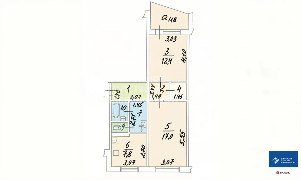 Продажа квартиры, Варские, Рязанский район, ул. Юбилейная - Фото 18