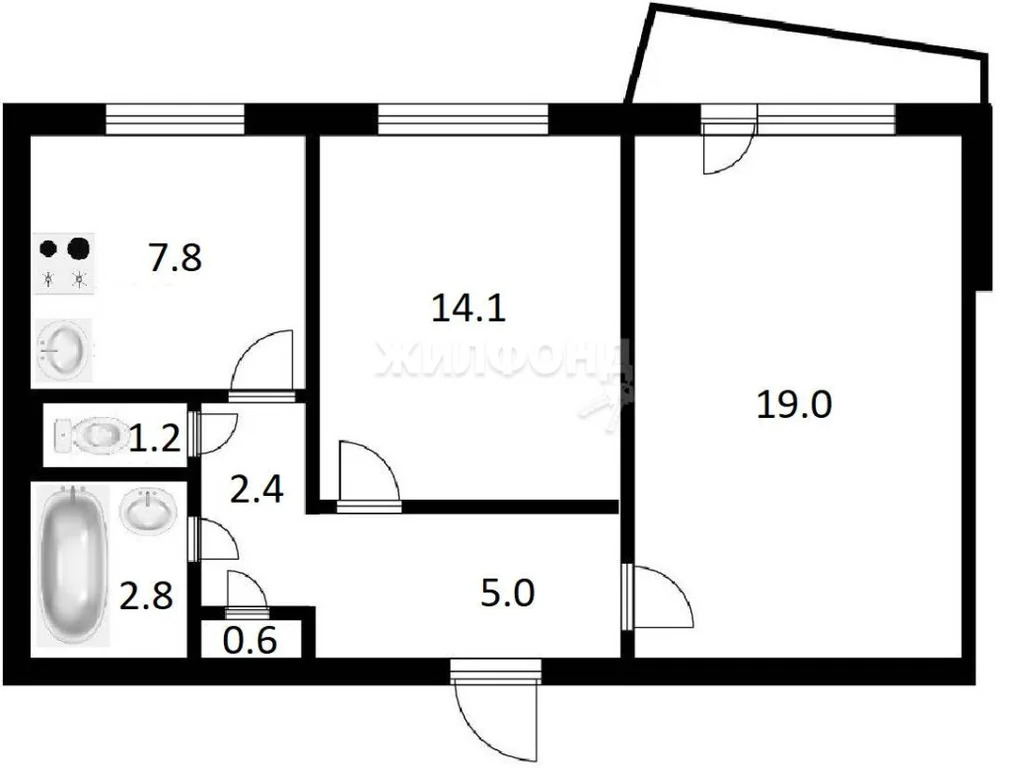 Продажа квартиры, Чистополье, Коченевский район, ул. Набережная - Фото 21