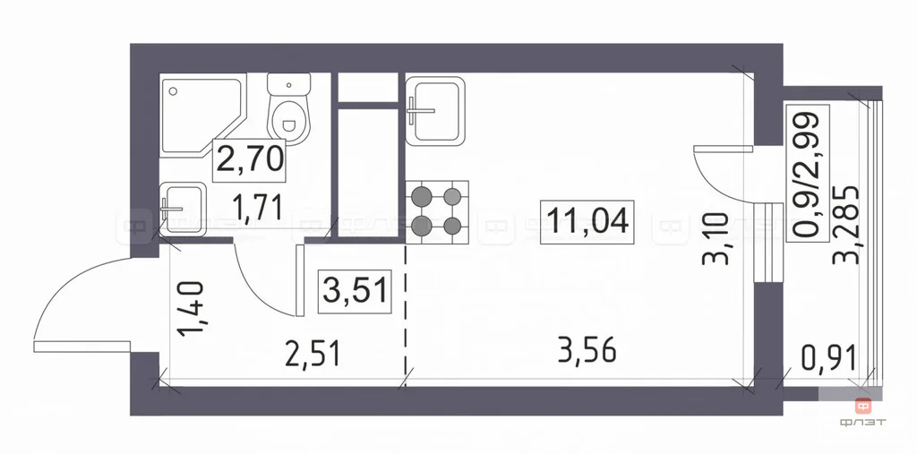 Продажа квартиры, Казань, ул. Тэцевская - Фото 16