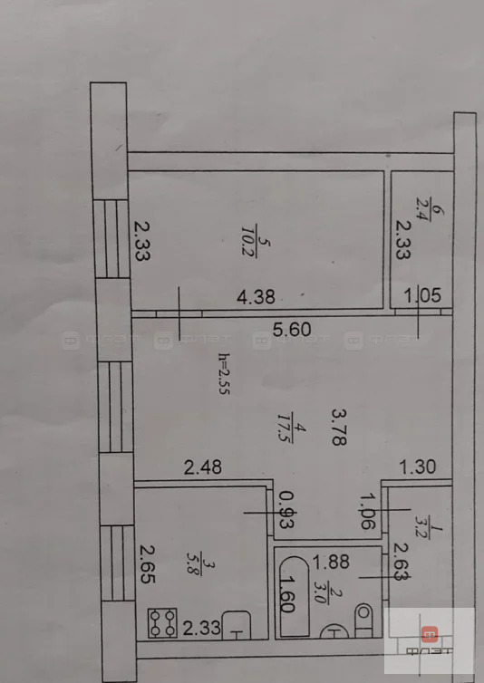 Продажа квартиры, Казань, ул. Заслонова - Фото 22