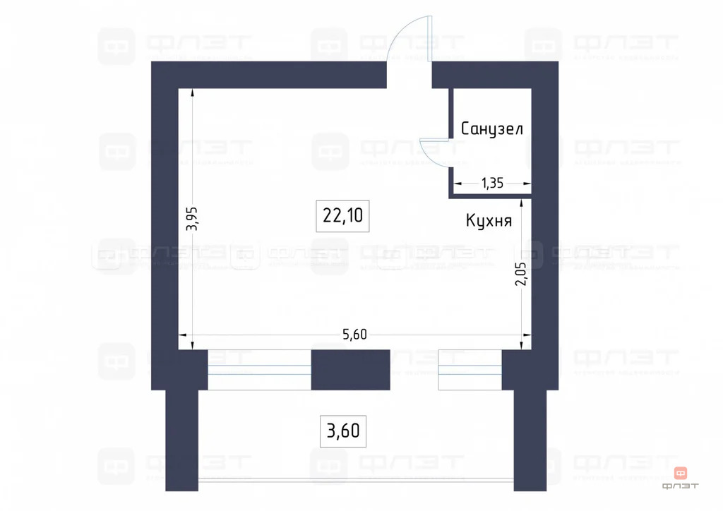 Продажа квартиры, Казань, ул. Белинского - Фото 12