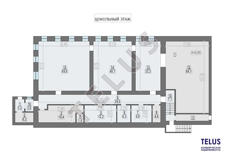 м. Спортивная, Большой Саввинский переулок, 1007 м2, Здание (ном. ... - Фото 16