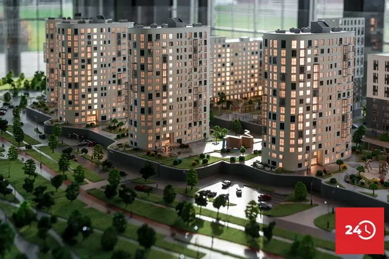 В продаже  2к квартира с большой кухней-гостиной в ЖК Лейк Таун - Фото 1