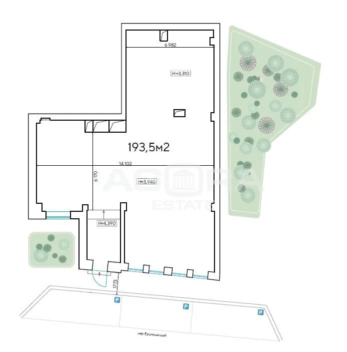 Аренда ПСН, м. Парк культуры, Еропкинский пер. - Фото 4