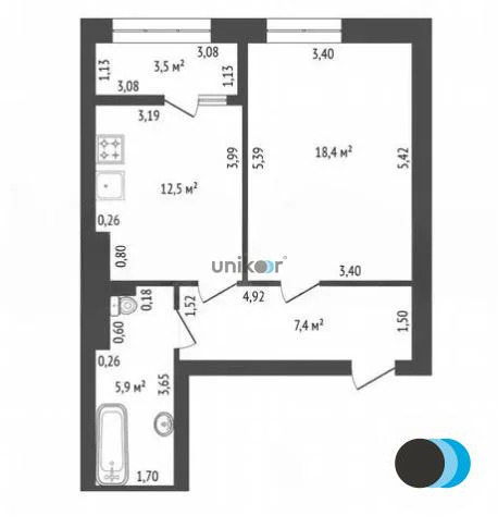 Продажа квартиры, Уфа, ул. Гафури - Фото 1