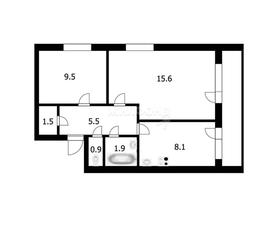 Продажа квартиры, Красный Яр, Ордынский район, ул. Советская - Фото 14