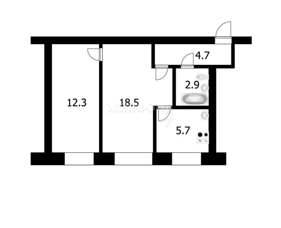 Продажа квартиры, Новосибирск, ул. Гоголя - Фото 7