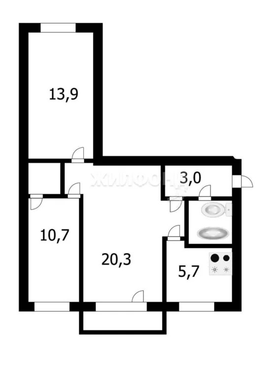 Продажа квартиры, Новосибирск, ул. Новогодняя - Фото 15